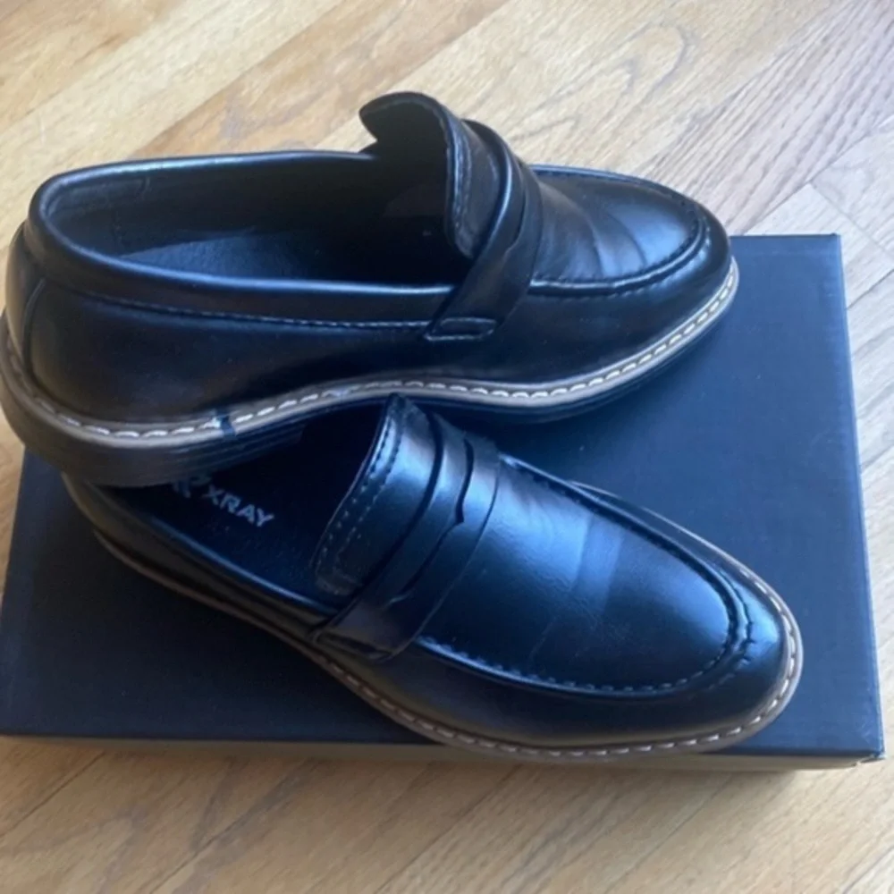 XRAY black boys shoes size 3.5